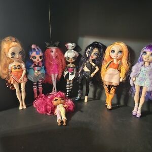 Colorful Fashion Dolls Set